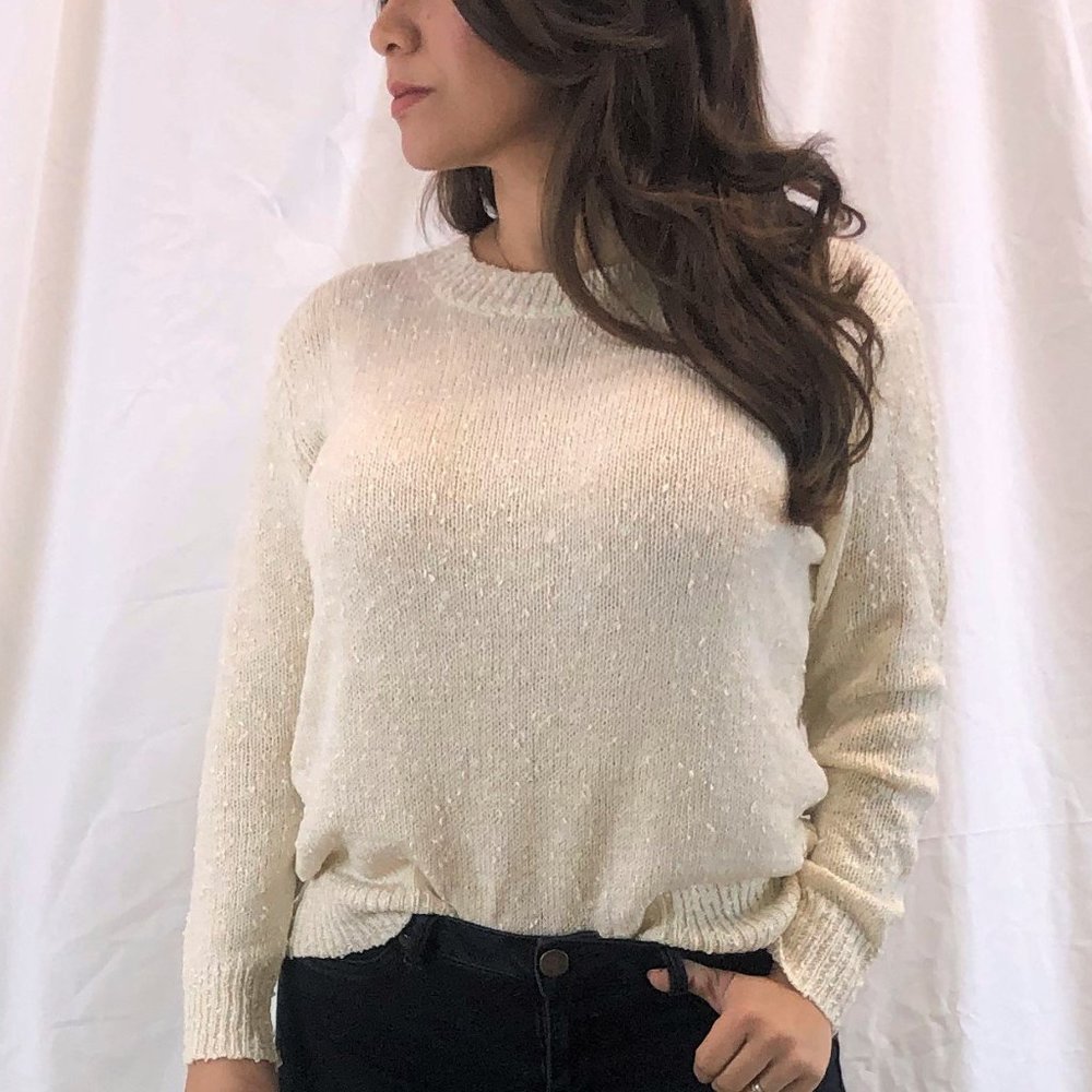 Cream Sweater